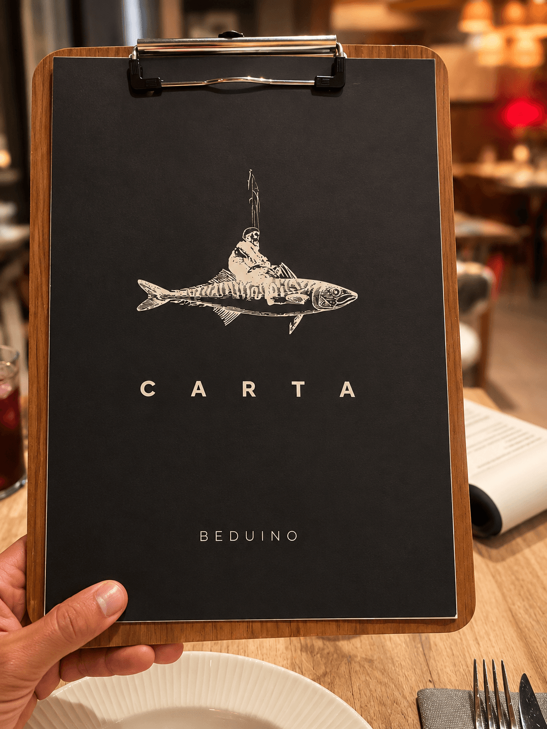 Carta del restaurante Beduino